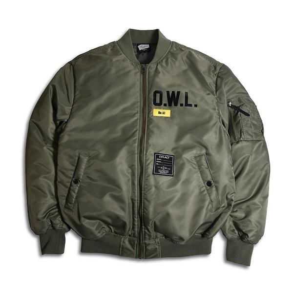 イーブルアクト　MA-1ジャケット Lサイズ EVILACT イーブルアクト MA-1 フライトジャケット : dialog - 通販