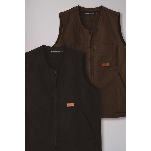 CANVAS RIDE VEST ベスト UC107 UC10722dialog 通販 Yahoo!ショッピング