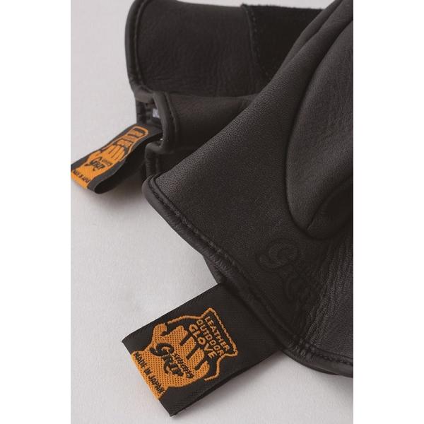 BLUCO（ブルコ） UNCROWD アンクラウド LEATHER BONE GLOVE バイカー 【UNCROWD】Leather Bone Glove Bluco