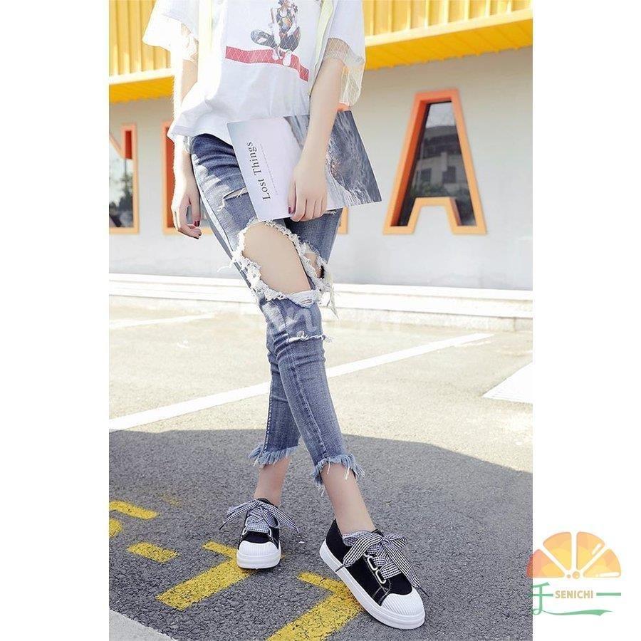 最高級のスーパー 春 靴 シューズ カジュアル シンプル 歩きやすい かわいい 無地 リボン レースアップ ローカット キャンバス地 レディース スニーカー 夏 春夏新作 秋 スニーカー サイズ 38 Sustentec Com Br