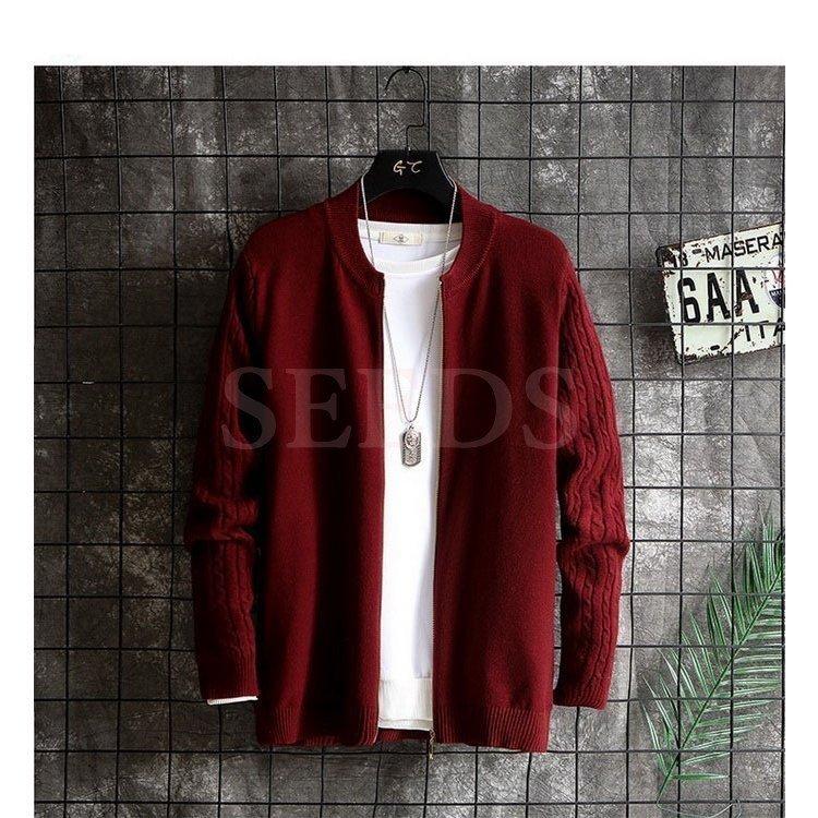 送料無料 新品 トップス ニットカーディガン メンズ ニットセーター ニットアウター 秋冬 ニットカーディガン メンズ ニットセーター ニットアウター 秋冬 ニットジャケット 長袖セーター カットソー 無地セーター カジュアル 40代 通勤 ビジネス Www Threeriversofs Com