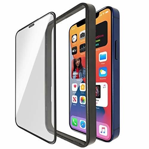Quorl クオール Iphone ガラスフィルム 全面保護 高アルミニウムガラス ガイド枠付き Iphone12 12pro Segurosaurora