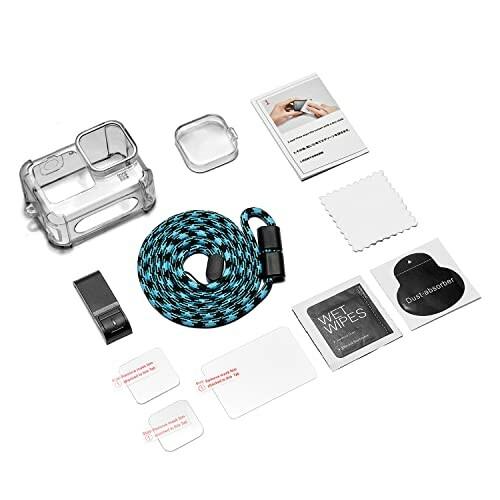 blackbeetle ゴープロ 用のラアクセサリー 保護フィルム+電池カバー+ シリコンケース+レンズカバー+ハンドス|diamod-snap987|06