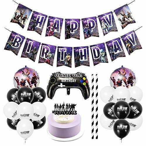 ビデオゲーム パーティー 誕生日 飾り付けセット HAPPY ゲームのテーマの誕生日 BIRTHDAY プレゼント 有名な ゲームファン向け 装飾