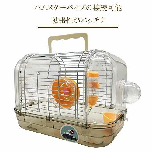 即出荷 ハムスター飼育キット4点セット かご おり Labelians Fr