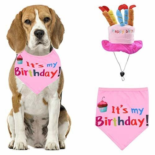 Hacraho 犬の誕生日バンダナと帽子 それは私の誕生日犬の子犬の誕生日バンダナと帽子犬の誕生日ケーキ帽子と ダイヤモンドスナップ 通販 Yahoo ショッピング