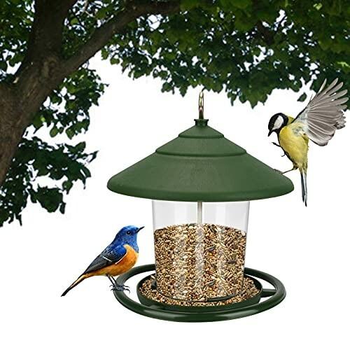 バードフィーダー 給餌器 鳥の餌箱 鳥餌入れ易い 鳥給餌器 鳥餌箱 吊下げ 屋根付き 防水 野鳥観察 野鳥の餌台 ダイヤモンドスナップ 通販 Yahoo ショッピング