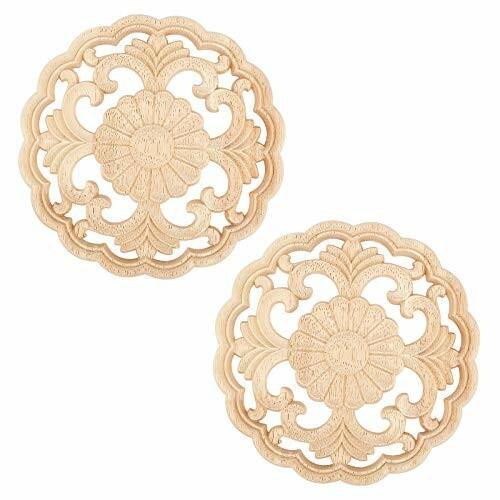 Superfindings 2ピース 木彫り 木製 デカール コーナー ラウンド 木彫りアップリケ 丸い フレーム モールディング ダイヤモンドスナップ 通販 Yahoo ショッピング