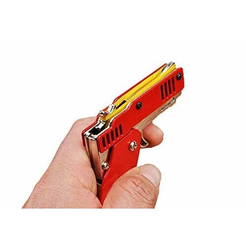 2 ピースゴムバンド銃のおもちゃ簡単ロード折りたたみ手作りおもちゃの銃ミニ金属ゴム銃キーホルダーと 0 ダイヤモンドスナップ 通販 Yahoo ショッピング