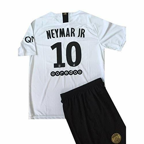 ネイマール サッカーユニフォーム Psg アウェイ 白色 パリサンジェルマン 背番号10 レプリカサッカーユニフォ レプリカユニフォーム