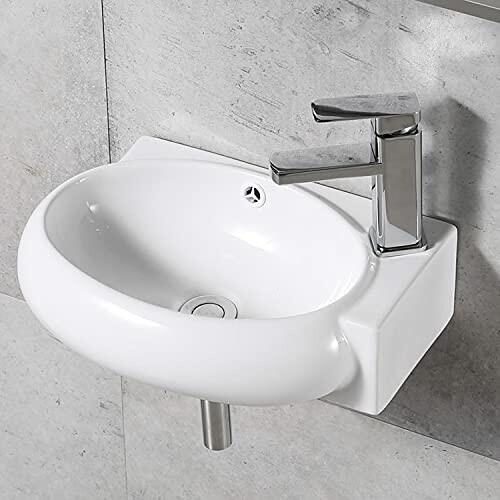 おしゃれ 手洗い器 壁掛け 手洗器 コンパクト 小型洗面ボウル 洗面ボール ミニ 洗面台 手洗いボウル 壁付け 洗面ボウル