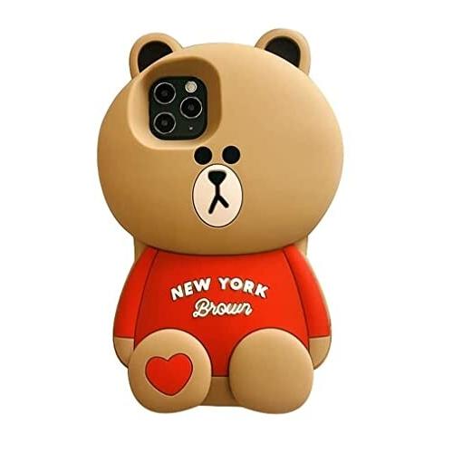 シリコン製 耐衝撃ブラウンiphone13ケース 存在感のある立体キャラクターiphoneケース動物柄 熊beer携帯ケース ブ ダイヤモンドスナップ 通販 Yahoo ショッピング