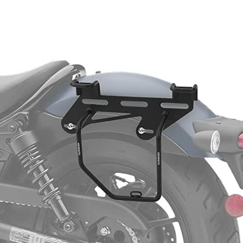 kemimoto 新型 サイドバッグサポート レブル 250 500 1100共通 サドル