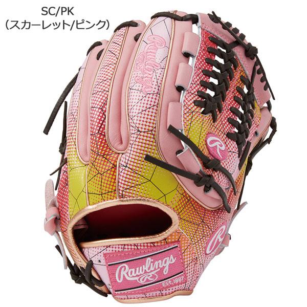 野球 一般軟式用 グローブ Rawlings ローリングスHOH グラフィック オールフィルダー用 GR3FHGN54G 右投げ サイズ11.75｜diamond-sports｜04