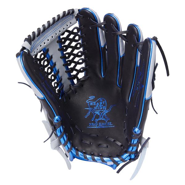 野球 軟式用 グローブ Rawlings ローリングス HOH プロエクセルウィザード カラーズ 外野手用 GR4HW2CB88MG｜diamond-sports｜08