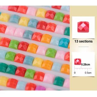 AM-46 ダイヤモンドアート キット 花 カラフル 額縁印刷 A3 リハビリ脳