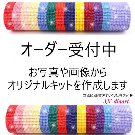 AM-159 ダイヤモンドアート キット 猫 アラビアン 額縁印刷 リハビリ脳