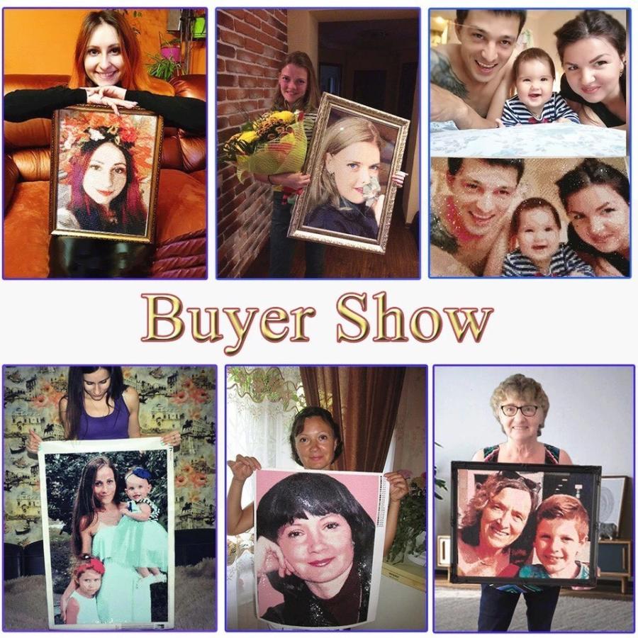 A1サイズ ダイヤモンドアート オーダー ダイヤモンドペインティング