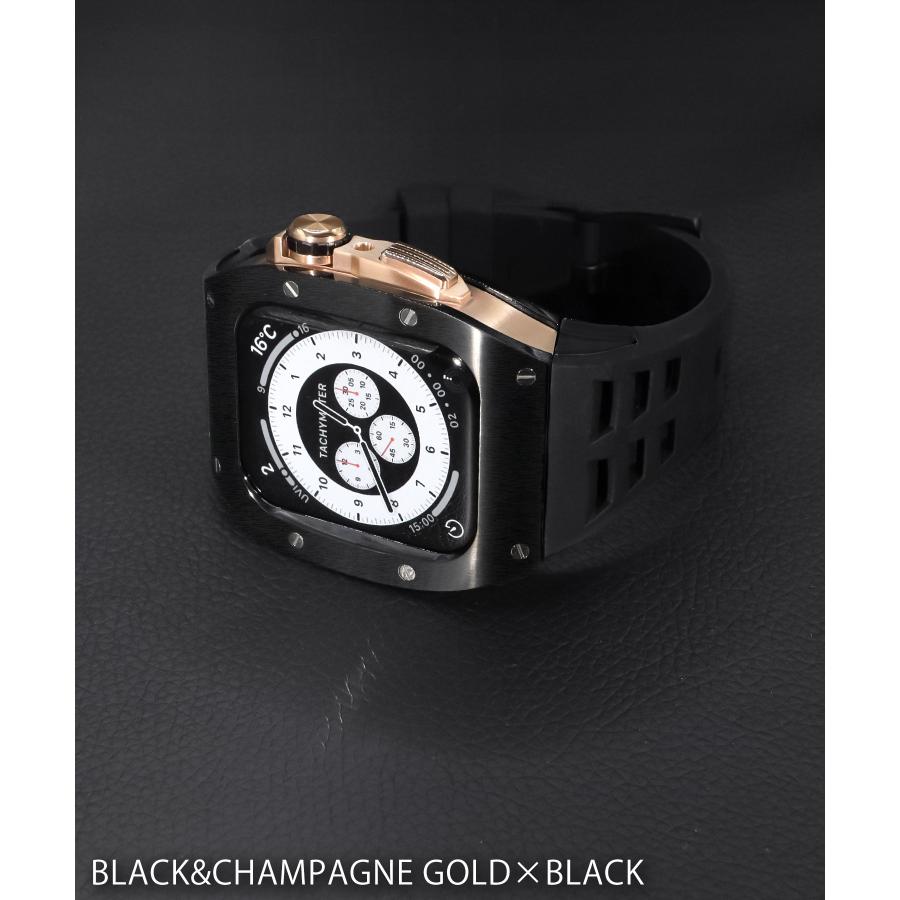 ビジネス case Series ステンレス 4 se 45mm用 6 8 44mm 黒 Watch 頑丈