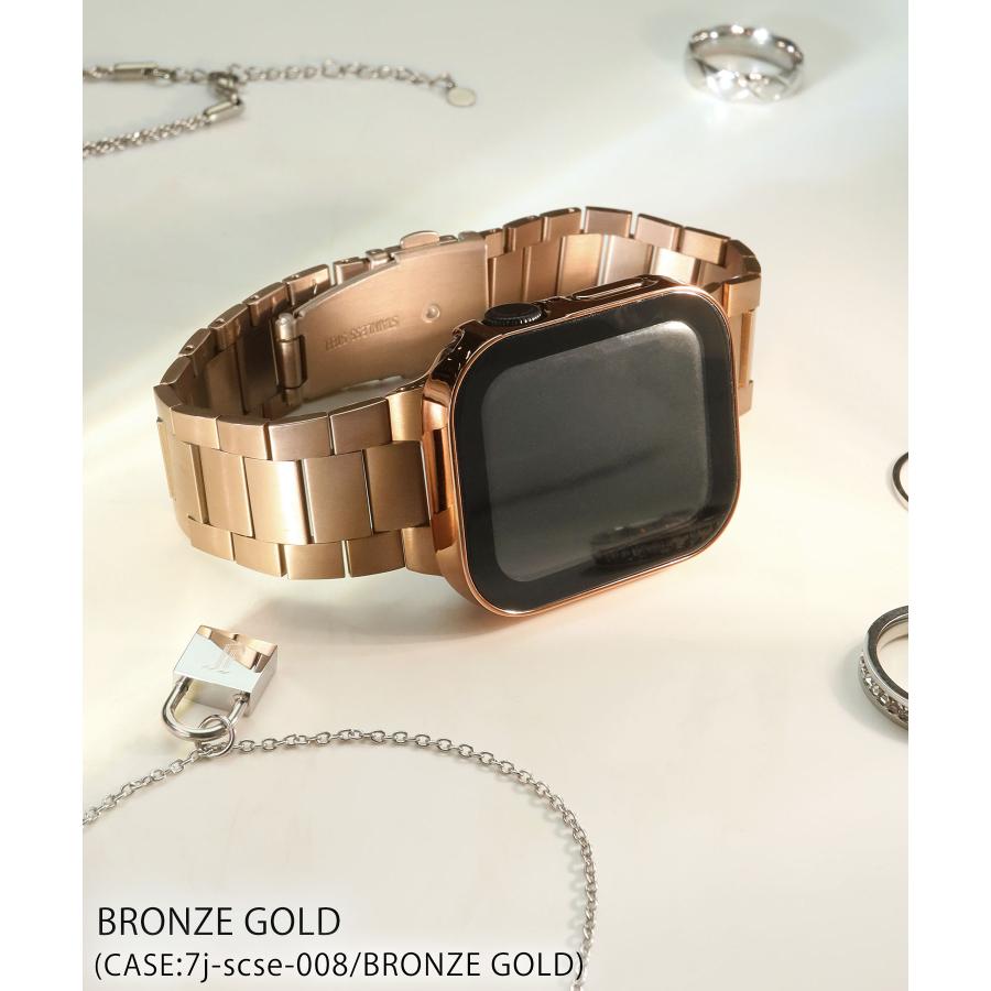 アップルウォッチ バンド ステンレス スリム 高品質 軽量 Apple Watch 