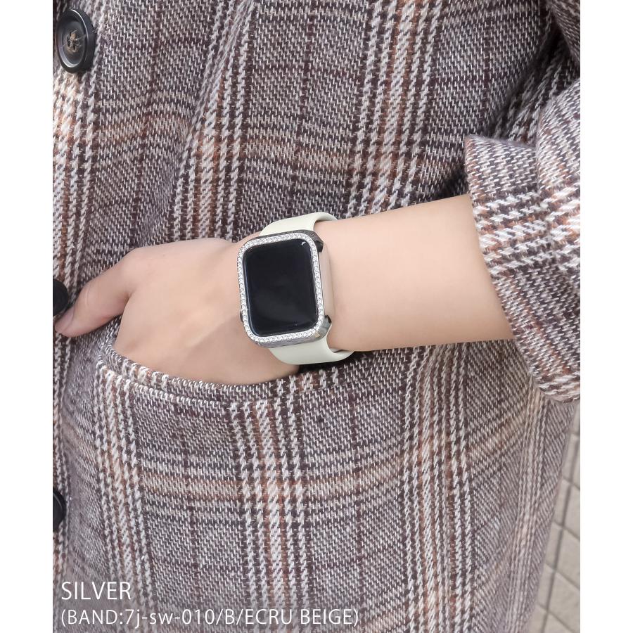 RIMアップルウォッチキラキラカバーケースAppleWatchラバー