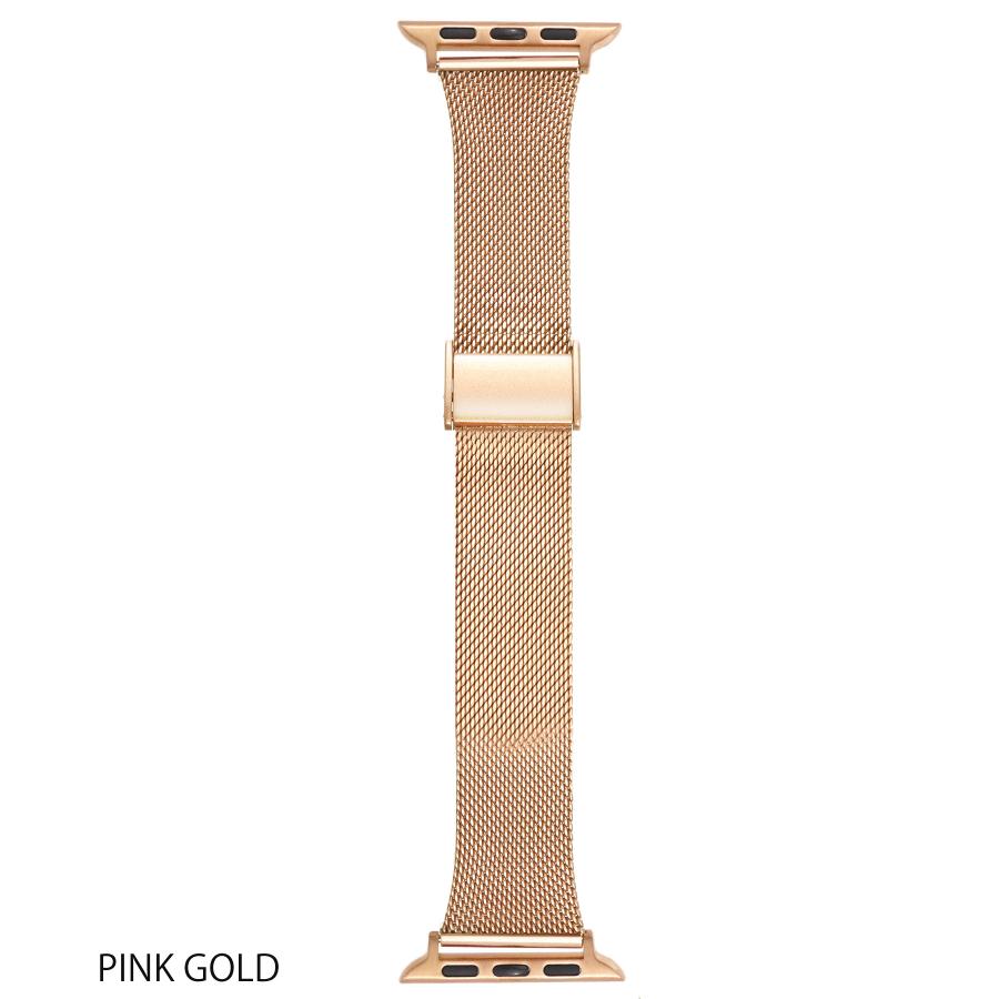 アップルウォッチ バンド ステンレス スリム 細 軽量 Apple Watch 替え ベルト おしゃれ 着せ替え 38 40 41 42 44 45 49 mm 10 9 8 7 6 5 4 SE |  | 18