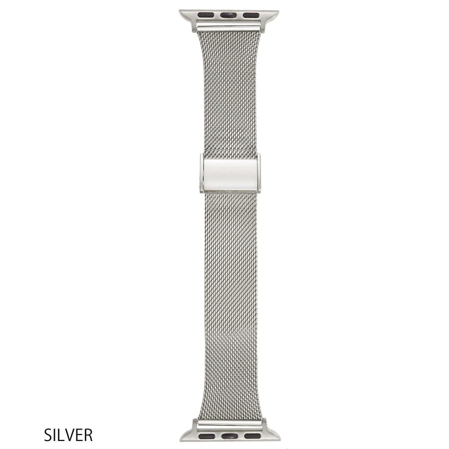 アップルウォッチ バンド ステンレス スリム 細 軽量 Apple Watch 替え ベルト おしゃれ 着せ替え 38 40 41 42 44 45 49 mm 10 9 8 7 6 5 4 SE |  | 19