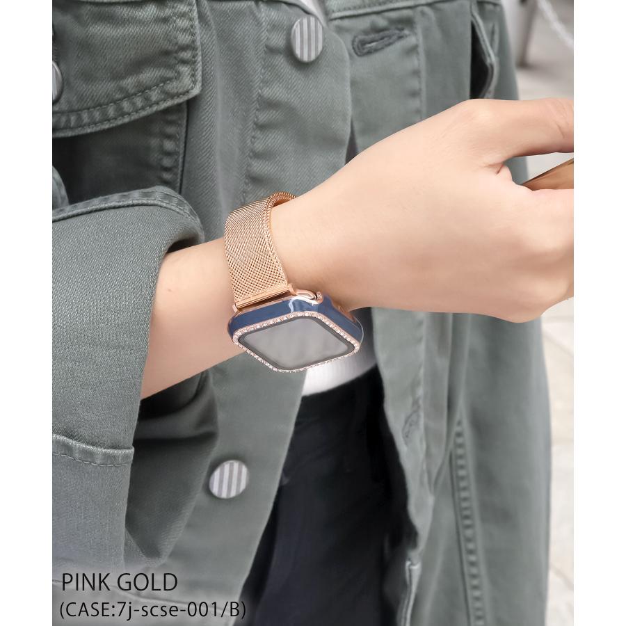 アップルウォッチ バンド ステンレス スリム 細 軽量 Apple Watch 替え ベルト おしゃれ 着せ替え 38 40 41 42 44 45 49 mm 10 9 8 7 6 5 4 SE |  | 10