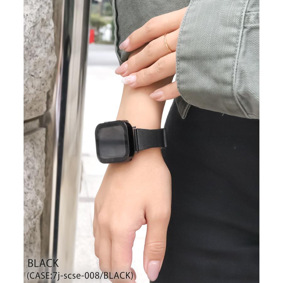 アップルウォッチ バンド ステンレス スリム 細 軽量 Apple Watch 替え ベルト おしゃれ 着せ替え 38 40 41 42 44 45 49 mm 10 9 8 7 6 5 4 SE |  | 12