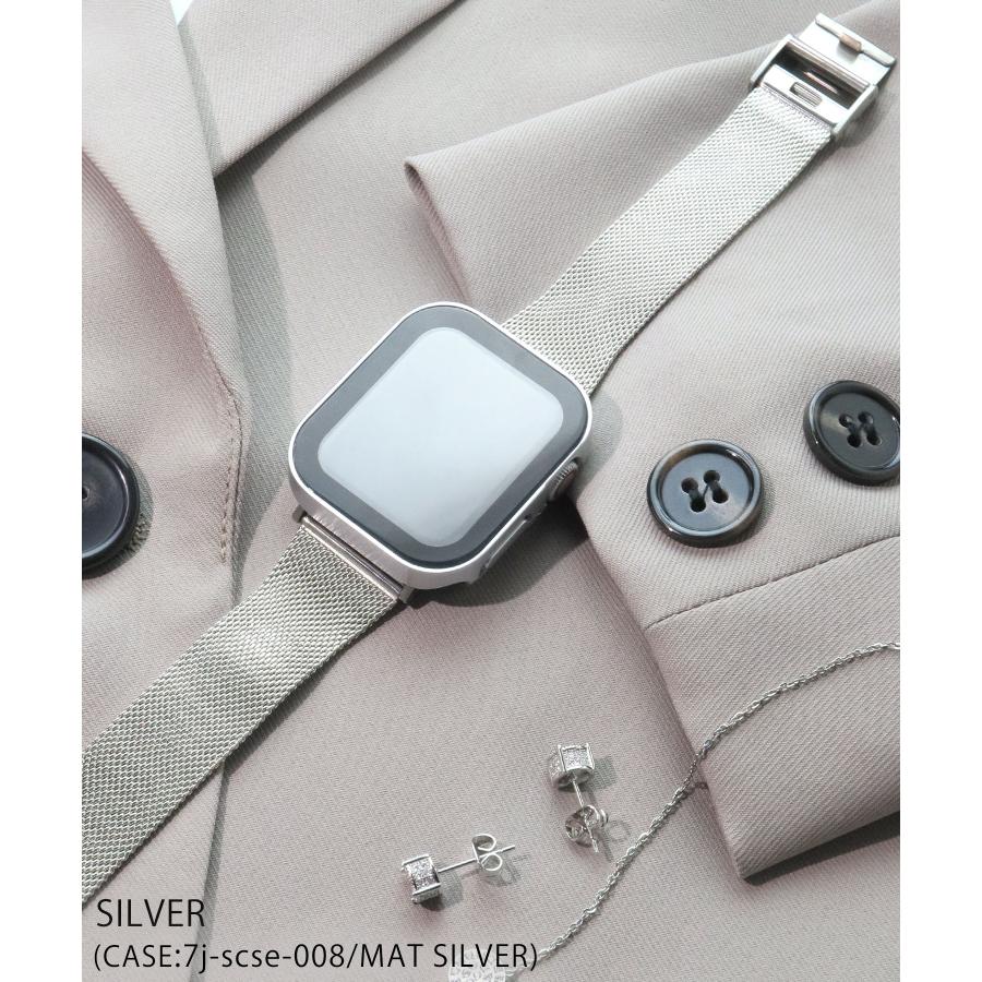 アップルウォッチ バンド ステンレス スリム 細 軽量 Apple Watch 替え ベルト おしゃれ 着せ替え 38 40 41 42 44 45 49 mm 10 9 8 7 6 5 4 SE |  | 15