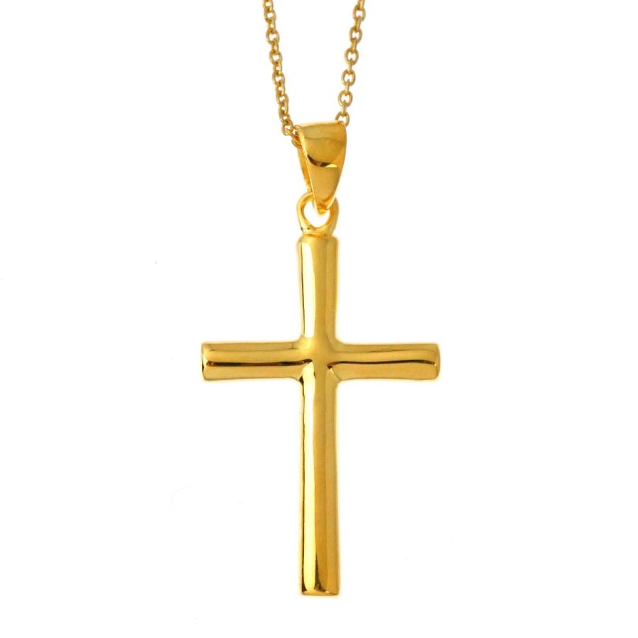 人気満点 ネックレス メンズ レディース ブランド 金 十字架 シルバー 925 Blackdia 18k Gp ゴールド シンプル クロス ネックレス L 全国組立設置無料 Www Muslimaidusa Org
