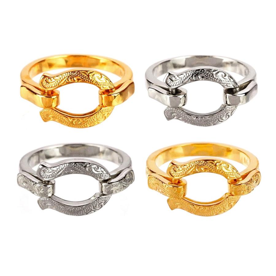 指輪 メンズ レディース ブランド 12 号 Blackdia By 7jewelry 18k Gp ゴールド シルバー ハワイアン ホースシュー リング 全体彫刻 馬蹄のみ彫刻 Rg 055 Sbg Official Store 通販 Yahoo ショッピング