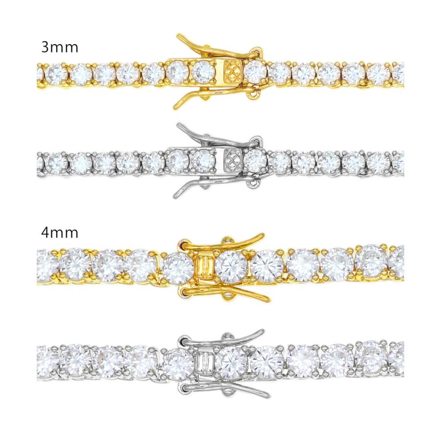 ネックレス メンズ テニス チェーン 細め 高級 ジルコニア 18K ネックレス メンズ テニス チェーン 細め 高級 ジルコニア 18K