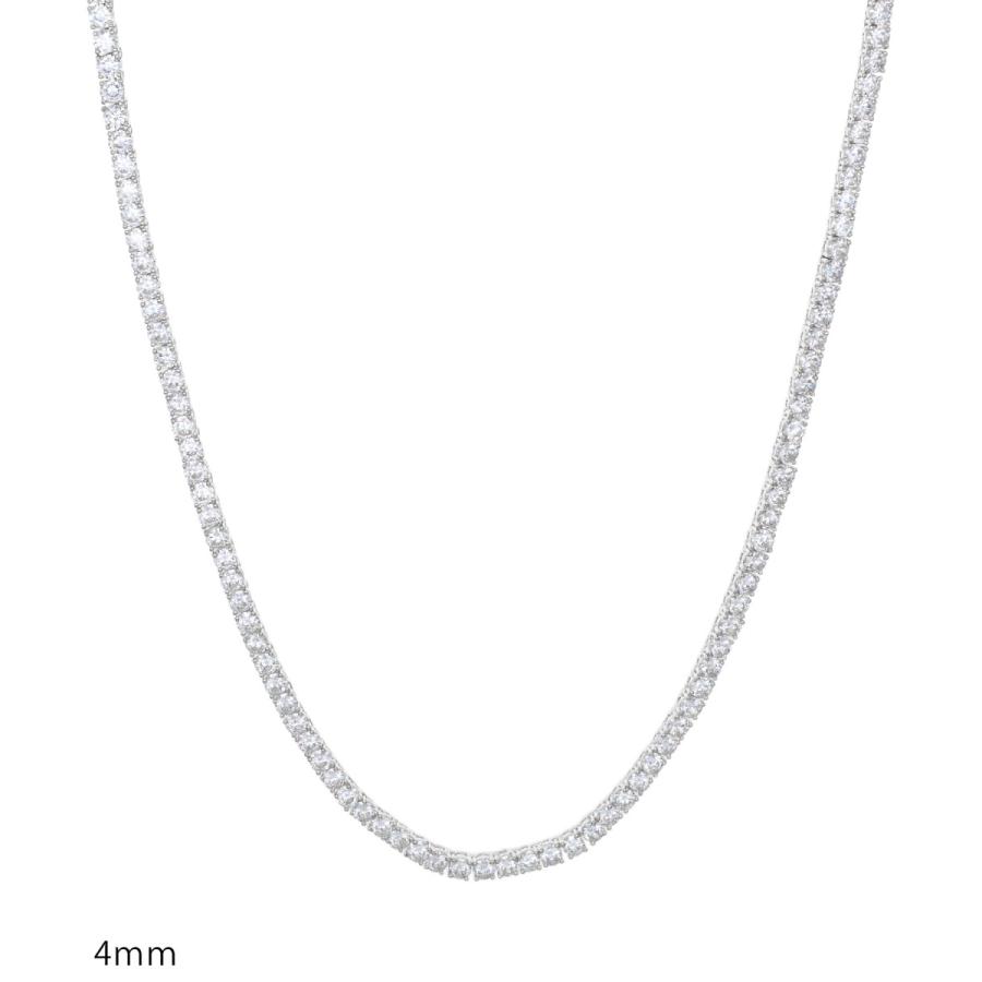 ネックレス メンズ テニス チェーン 細め 高級 ジルコニア 18K ネックレス メンズ テニス チェーン 細め 高級 ジルコニア 18K
