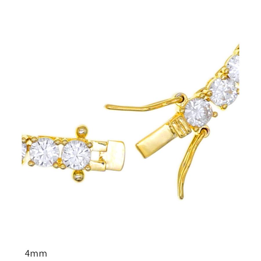 ネックレス メンズ テニス チェーン 細め 高級 ジルコニア 18K ネックレス メンズ テニス チェーン 細め 高級 ジルコニア 18K