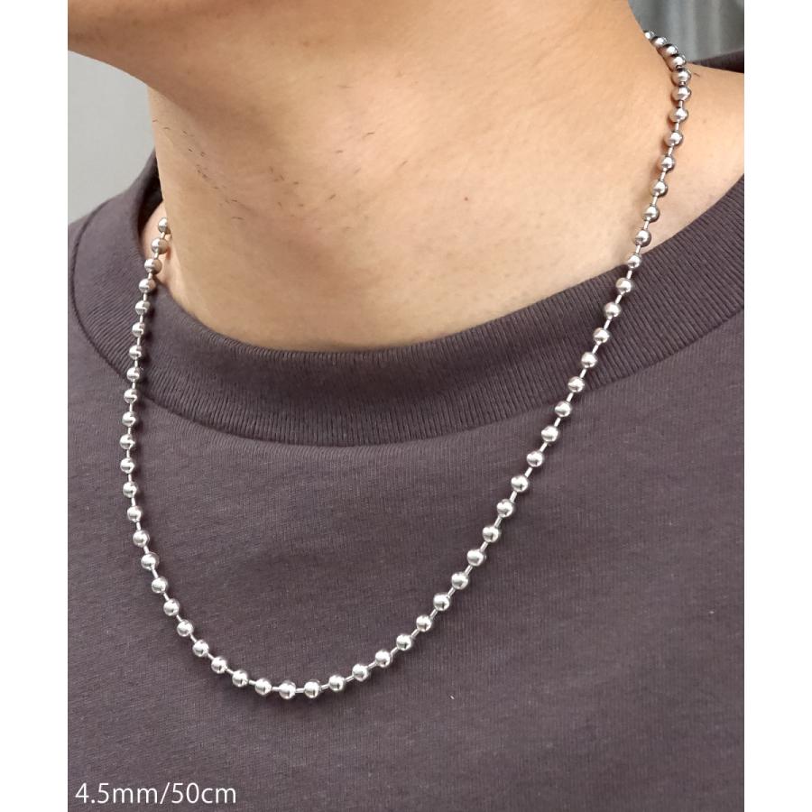 ネックレス ボール チェーン 太め メンズ レディース SBG ネックレス ボール チェーン 太め メンズ レディース SBG
