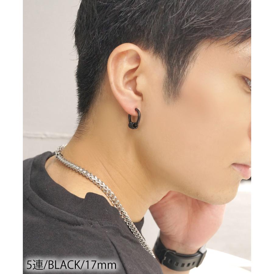 ピアス メンズ レディース SBG イヤーカフ 両耳 2個 セット 18K GP