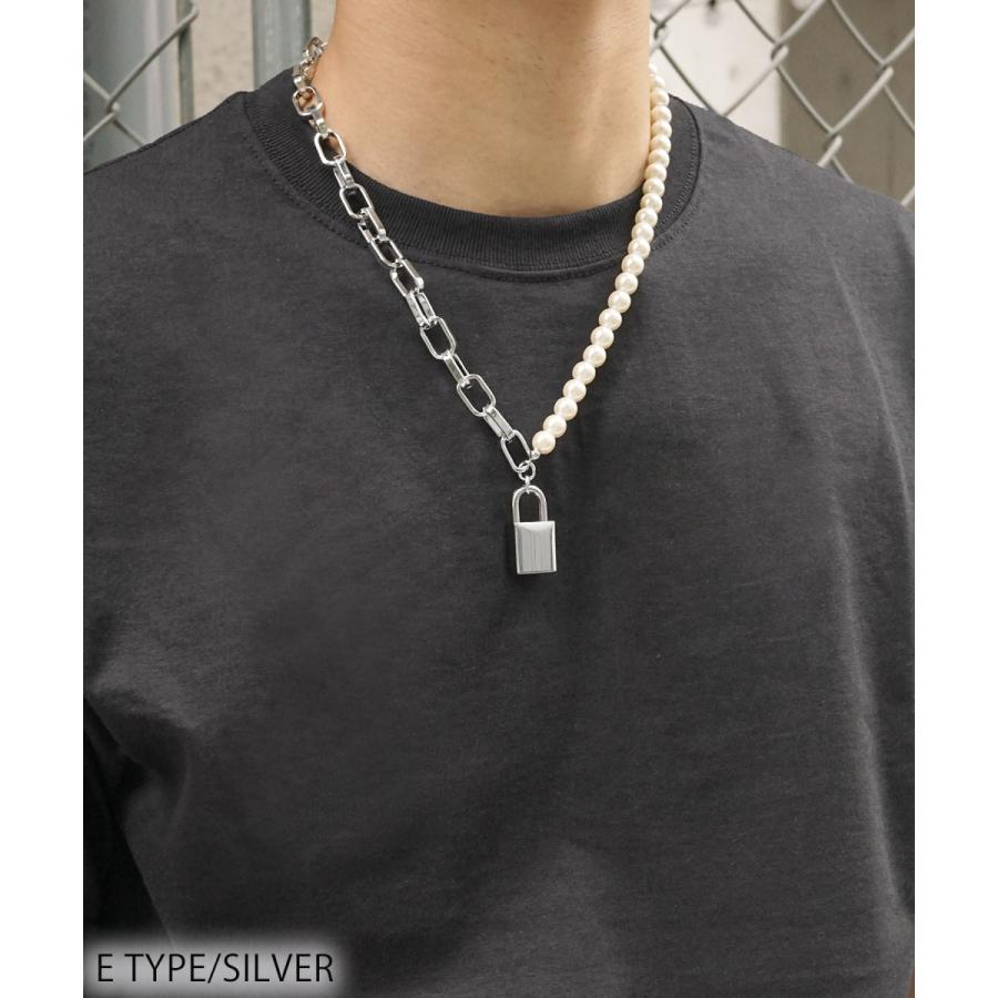 ネックレス 韓国ファッション メンズ レディース ブランド SBG 南京錠