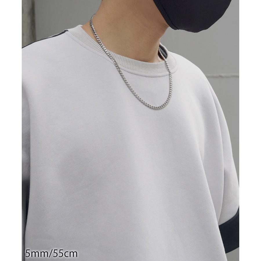 ネックレス メンズ 喜平 チェーン 金 銀 黒 SBG ブランド 長さ 50 55