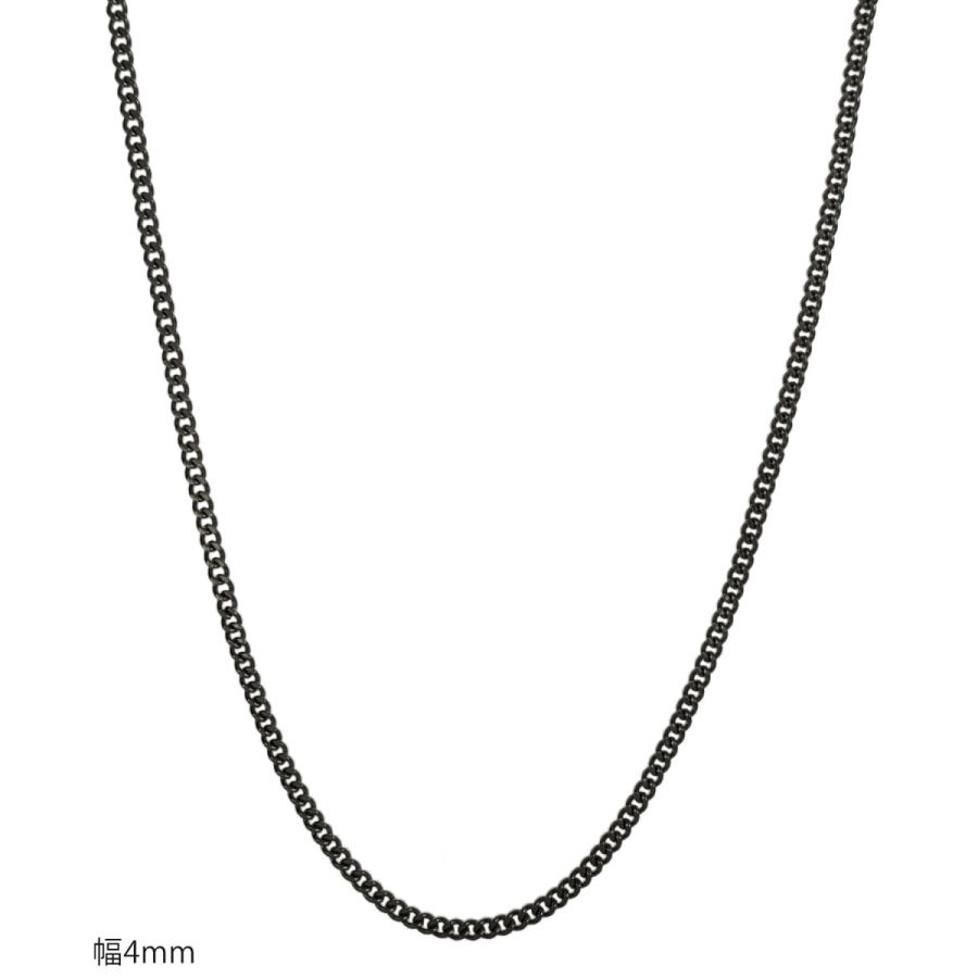 ネックレス メンズ 喜平 チェーン 金 銀 黒 SBG ブランド 長さ 50 55