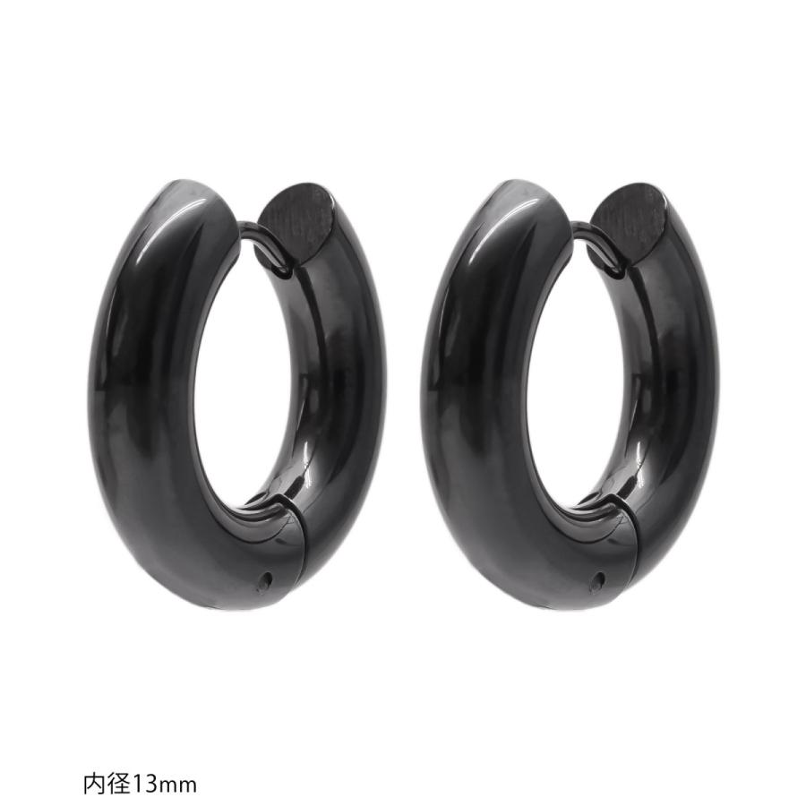 ピアス メンズ レディース SBG ブランド ステンレス フープ 両耳 2個