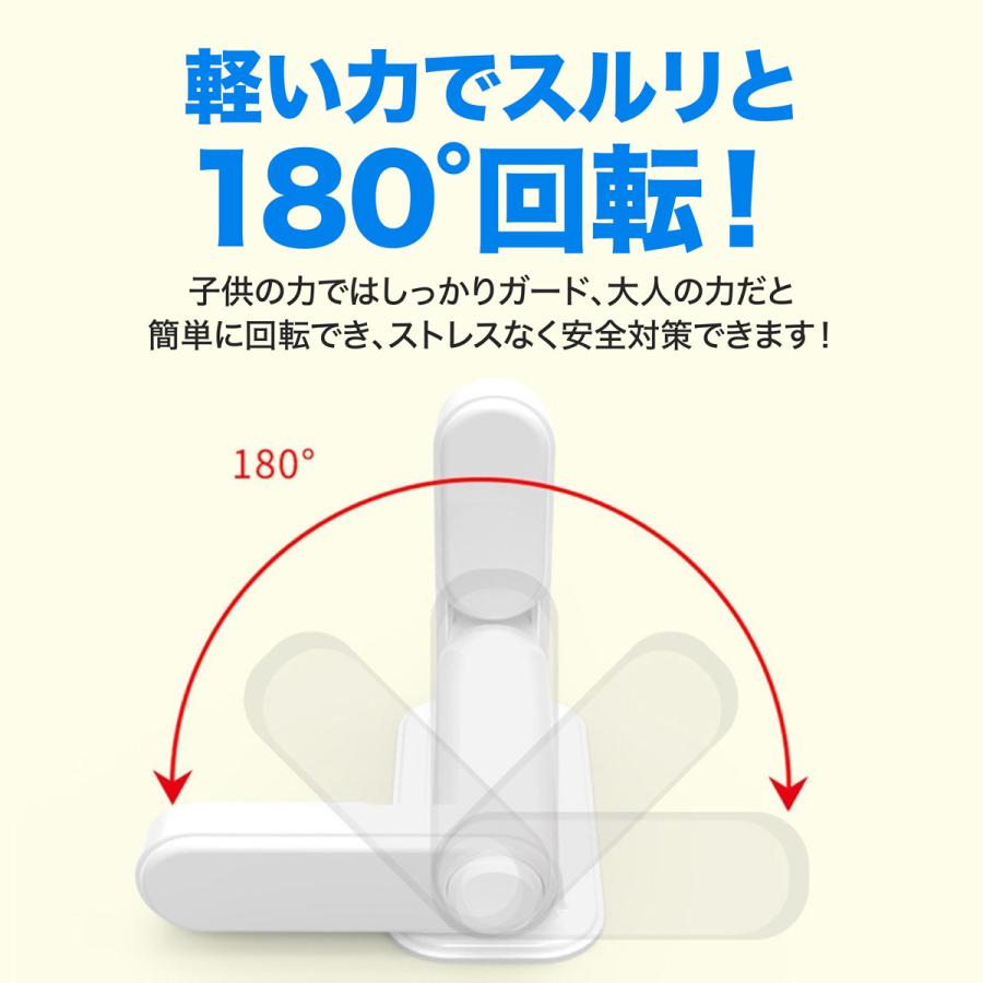 海外輸入 チャイルドロック ドア 2個セット 扉 ドアノブ ベビーロック ベビーガード 鍵 赤ちゃん 玄関 ドアロック ストッパー 子ども Aynaelda Com