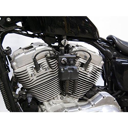 MOTOR ROCK スポーツスター XL'04-'06 IGコイル移設ステー MR-EL019_3