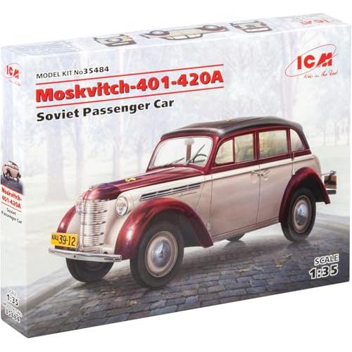 ICM 1/35 ソビエト モスクヴィッチ 401-420A プラモデル 35484