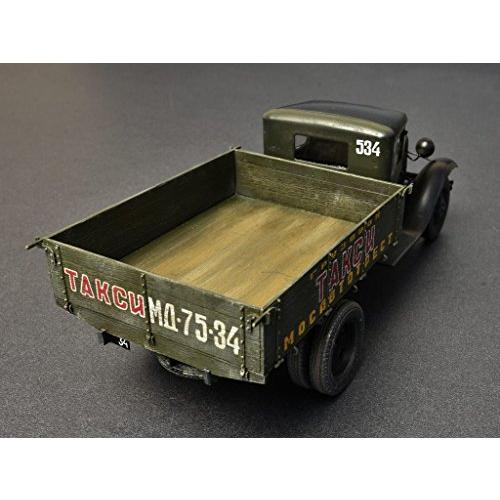 ミニアート(Miniart) 1/35 ソビエト 1.5トン カーゴトラック 家具パーツ付属 プラモデル MA38013の画像