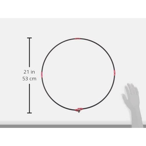 がまかつ(Gamakatsu) 玉網 タモ枠 (四折リジュラルミン) ブラック/レッド 45cm GM835 