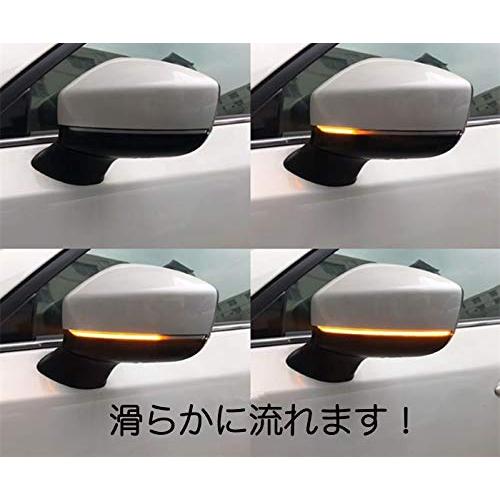 マツダ CX-5 KF/CX-8 KG ドアミラー シーケンシャル ウインカー クリア