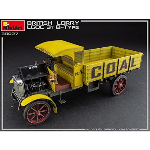 ミニアート 1/35 イギリス貨物自動車 3トン LGOC Bタイプ プラモデル MA38027_2