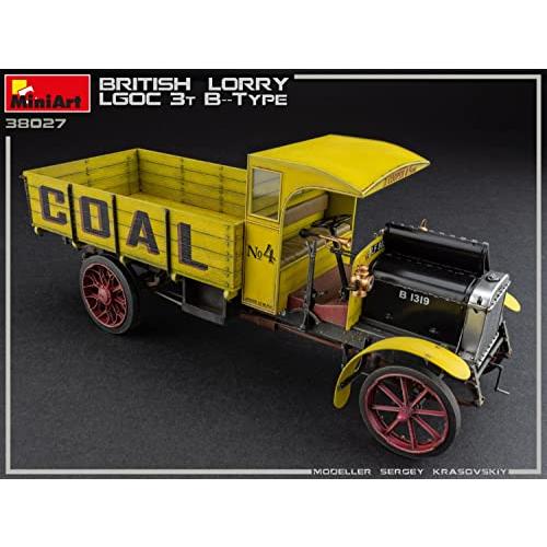 ミニアート 1/35 イギリス貨物自動車 3トン LGOC Bタイプ プラモデル MA38027_3