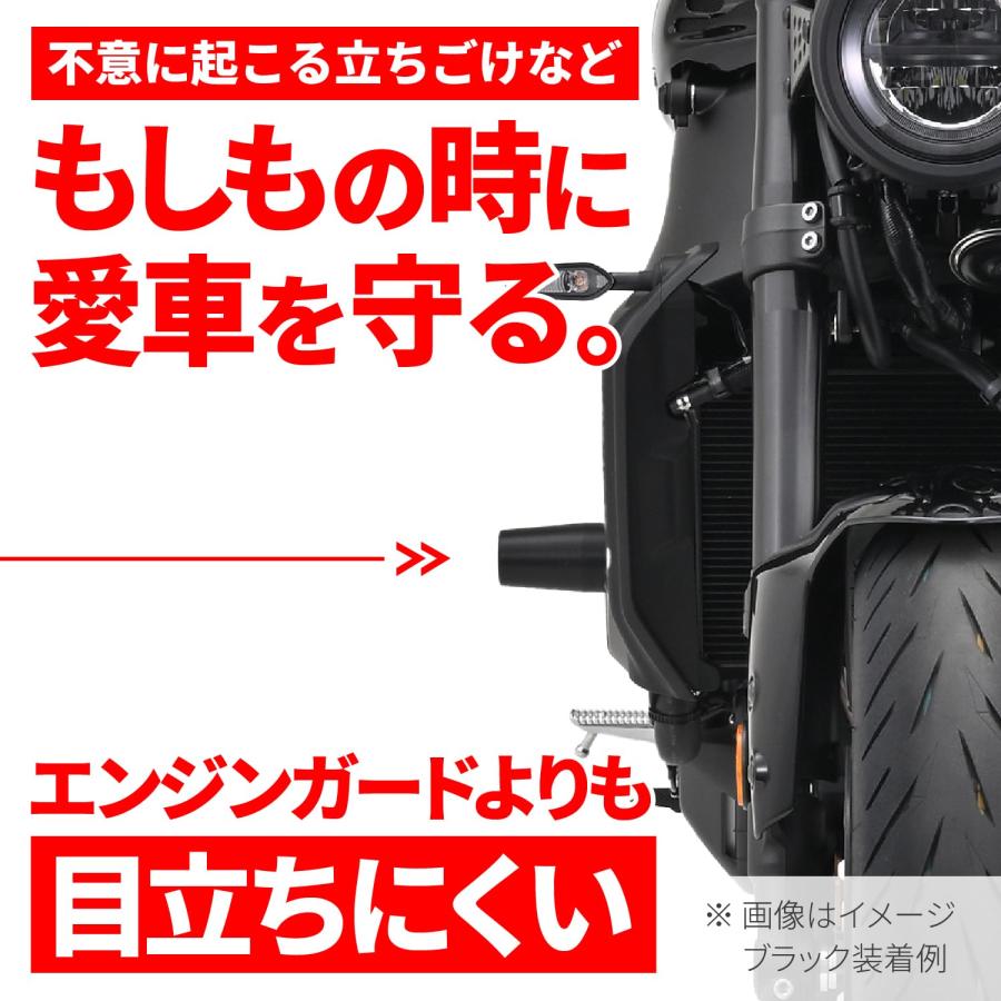 デイトナ(Daytona) バイク エンジンスライダー XSR900/GP(22-25)など エンジンプロテクター シルバー 29708